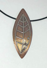 Load image into Gallery viewer, Mixed Metals Leaf with Dew